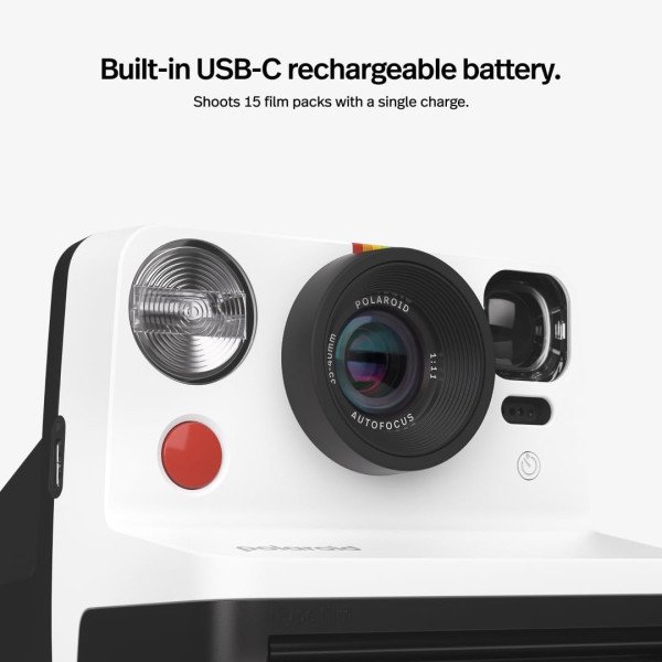 Polaroid Now 2nd Generation I-Type Instant Camera + 16-Pack Film