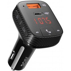 Anker ROAV - SmartCharge F2 Pro FM Transmitter - Black