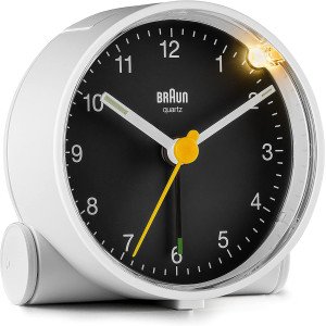 Braun BC01 Classic Analogue Alarm Clock 