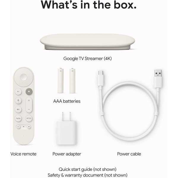 Google TV Streamer 4K Device 32GB