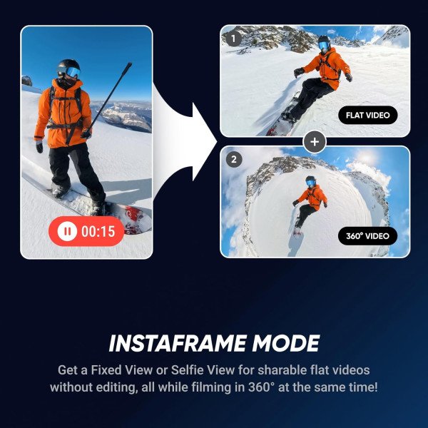 Insta360 X5 Waterproof 8K 360° Action Camera