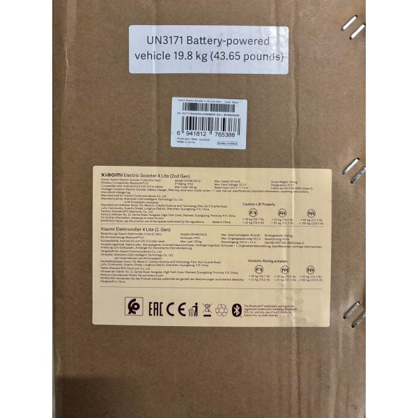 Xiaomi Electric Scooter 4 Lite 2nd Gen