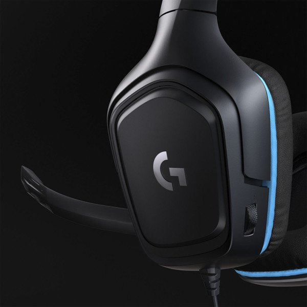 Logitech G432 Wired Gaming Headset with Flip-to-Mute Mic