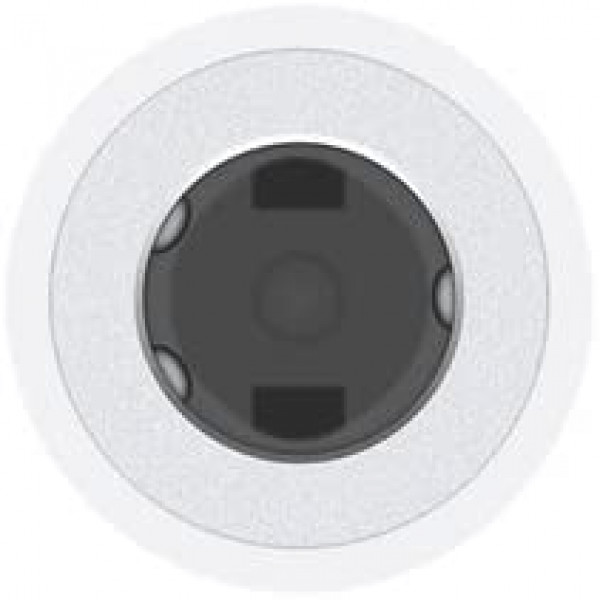 Apple Lightning to 3.5mm Headphone Jack Adapter, White
