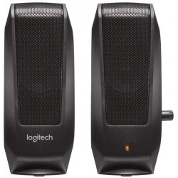 Logitech S120 2.0 Stereo Speakers, Black 