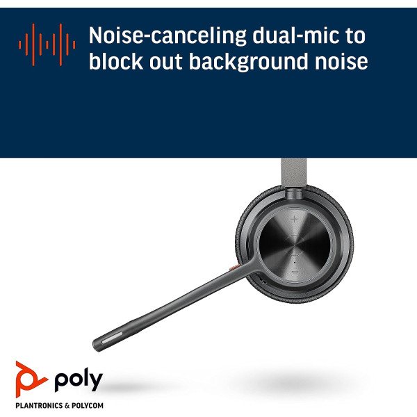 Poly Voyager 4320 UC Wireless Headset USB A