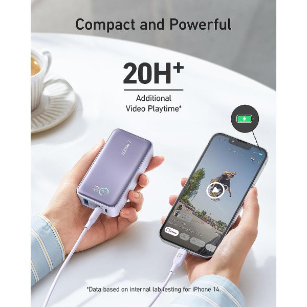 Anker 533 Power Bank (PowerCore 30W) 10,000mAh