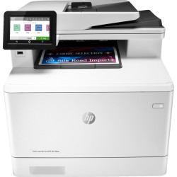 HP LaserJet Pro M479fdw Wireless Color All-In-One Laser Printer - White