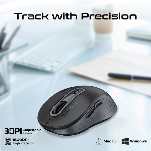 Promate Ken Wireless Bluetooth Mouse