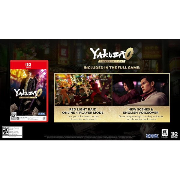 Yakuza 0: Director’s Cut - Nintendo Switch 2