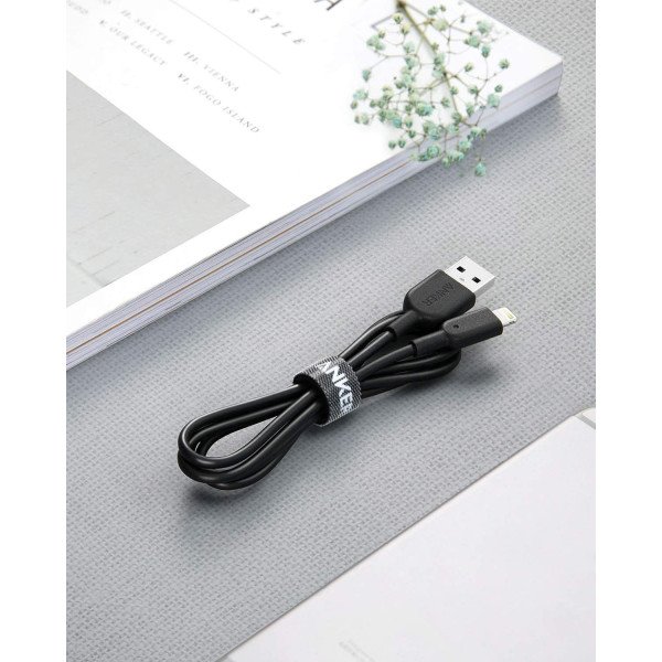 Anker Powerline II Lightning Cable 0.9M (3-ft) - Black