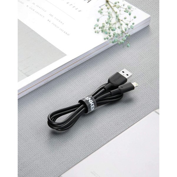 Anker Powerline II Lightning Cable 0.9M (3-ft) - Black