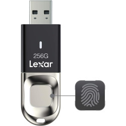 Lexar JumpDrive Fingerprint F35 256GB USB 3.0 Flash Drive