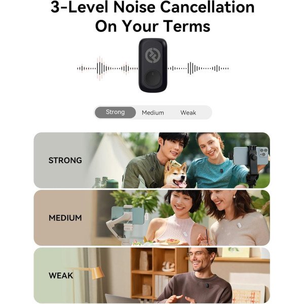Hollyland LARK A1 Combo Wireless Lavalier Microphone