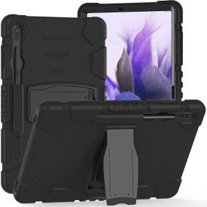 Samsung Galaxy Tab S7+/S7 FE+ 3-in-1 Shockproof Heavy Duty Cover Case