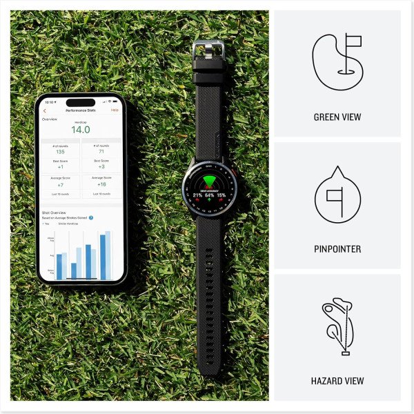 Garmin Approach S50 Advanced Golf GPS Smartwatch