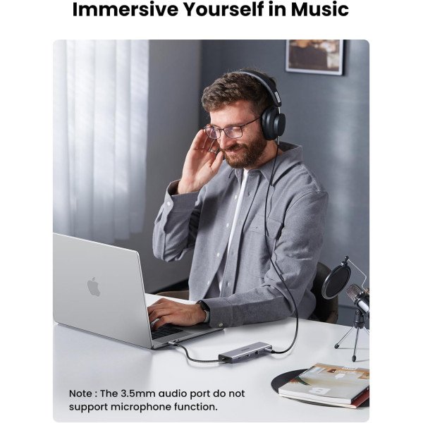 Ugreen 10-in-1 Multi-functional USB C Hub - CM699