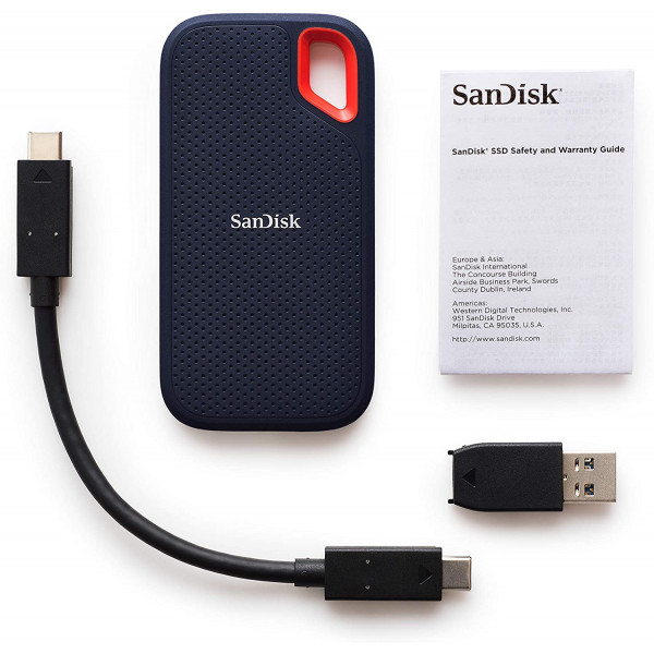 SanDisk 250GB Extreme Portable USB 3.1 Type-C External SSD