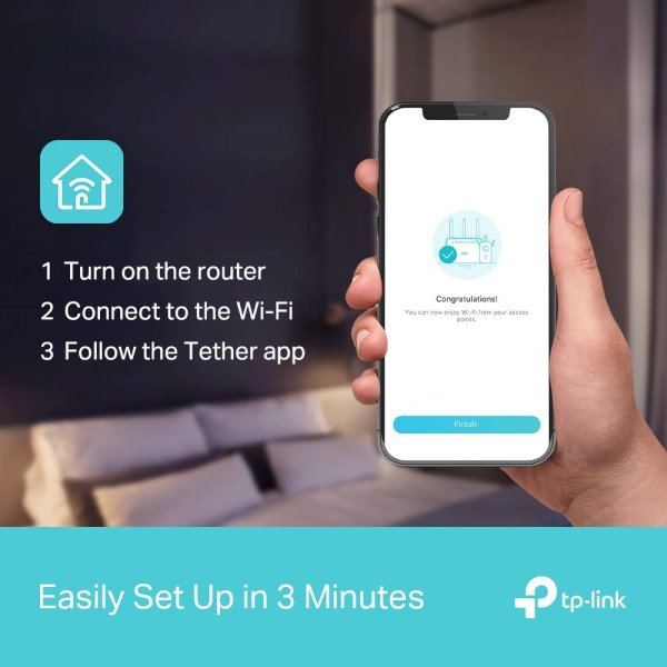 Tp-Link Archer AX72 AX5400 Dual-Band Gigabit Wi-Fi 6 Router