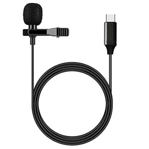 Jmary MC-R2 USB C Lavalier Omnidirectional Microphone 