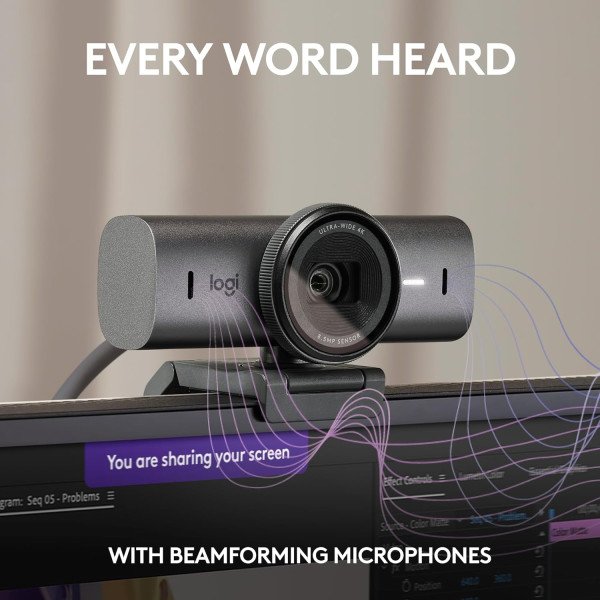 Logitech MX Brio 4K Webcam