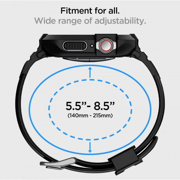 Spigen Rugged Armor Pro Case for Apple Watch Series (45mm/44mm)