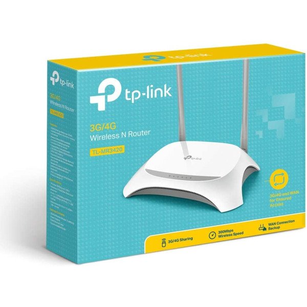 TP-Link TL-MR3420 3G/4G Wireless N Router