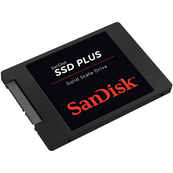 SanDisk SSD PLUS 480GB Internal SSD - SATA III 6 Gb/s, 2.5"/7mm, Up to 535 MB/s 