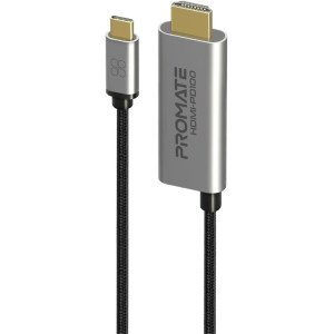 Promate HDMI-PD100 4K 60Hz USB-C to HDMI Cable