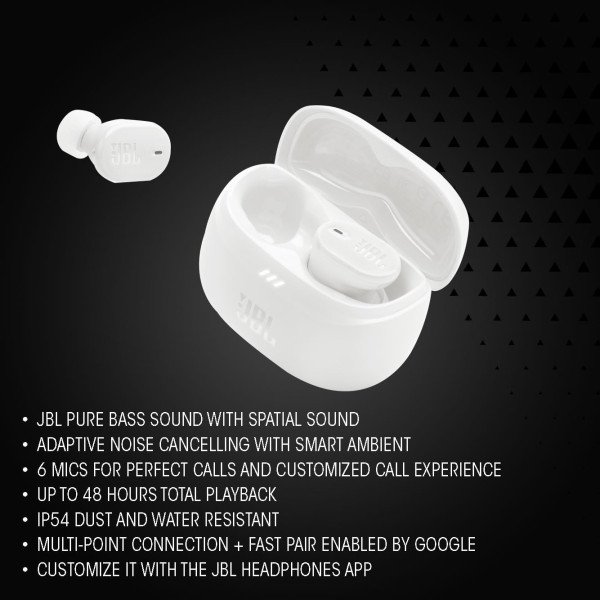 JBL Tune Buds 2 True Wireless Noise Cancelling Earbuds