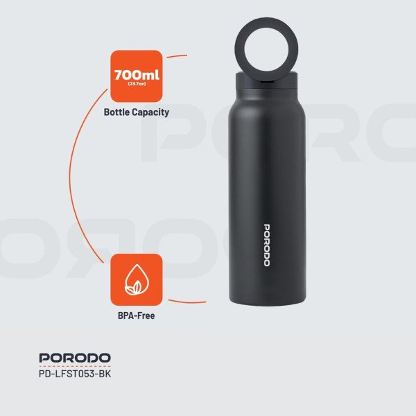 Porodo Lifestyle Magsafe Water Bottle 700ml