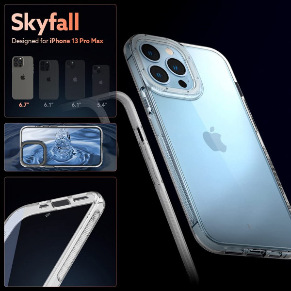 Caseology Skyfall Clear Case for iPhone 13 Pro Max 