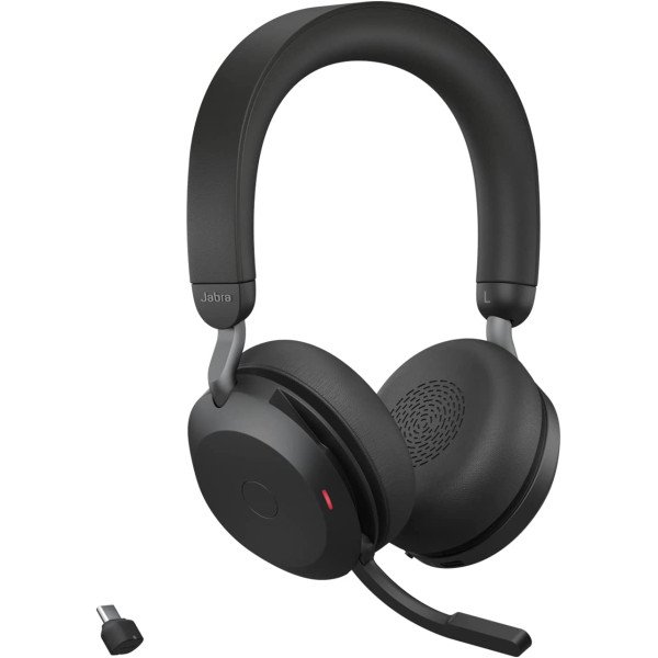 Jabra Evolve2 75 MS Noise-Canceling Wireless Headset