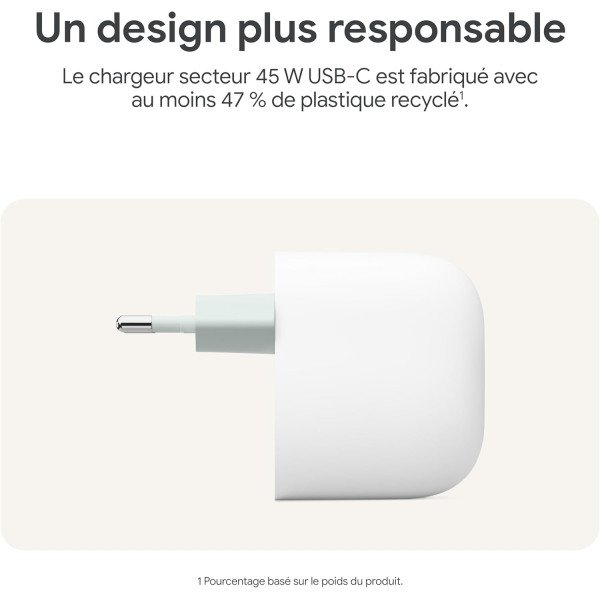 Google 45W USB-C Power Charger