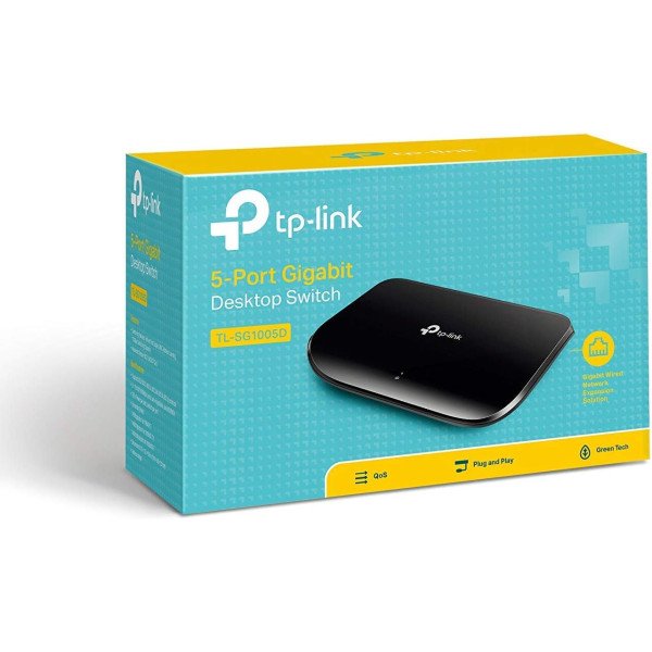 TP-Link TL-SG1005D 5-Port Gigabit Desktop Switch