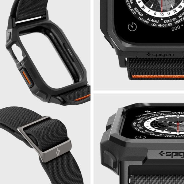 Spigen Lite Fit Pro Case + Band for Apple Watch 45mm