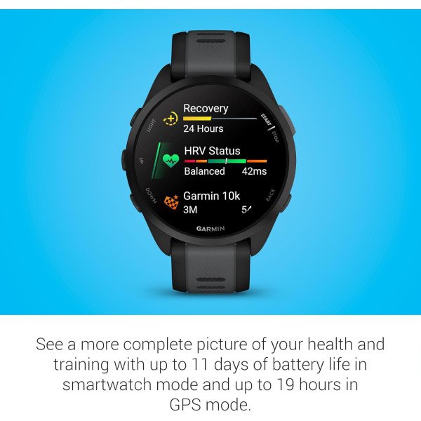 Garmin Forerunner 165 Music GPS Smartwatch 43 mm