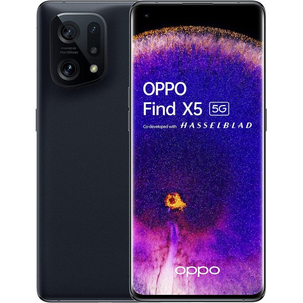 OPPO Find X5 5G, 256GB ROM, 8G RAM - Black