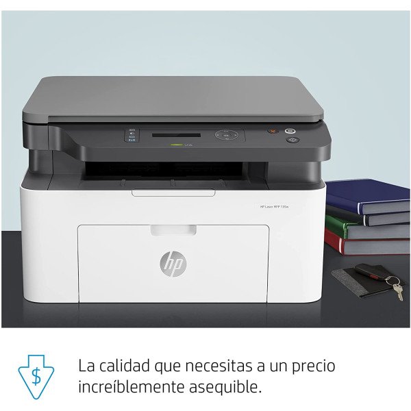 HP Laser MFP 135W A4 Mono Multifunction Laser Printer