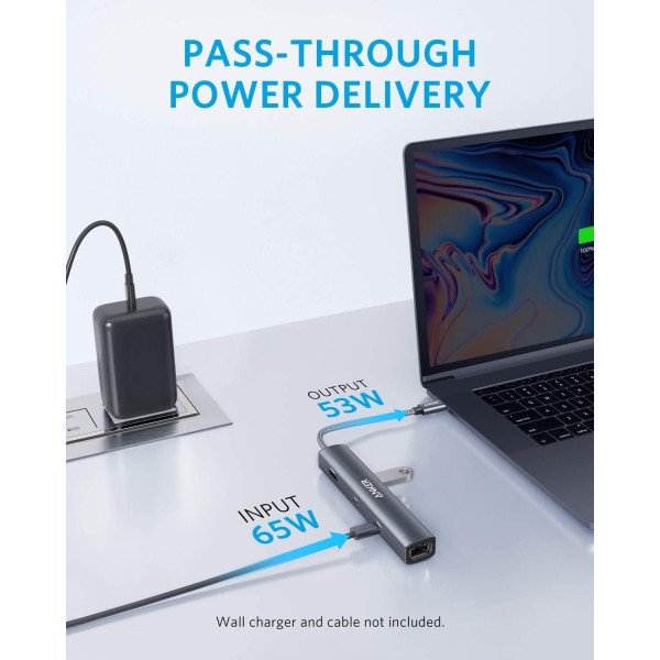 Anker PowerExpand 6-in-1 Slim USB C Hub 