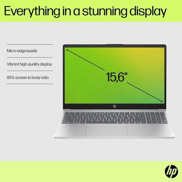 HP Laptop 15-fd0290nia Intel Core i7-1355U 8GB RAM 512GB SSD