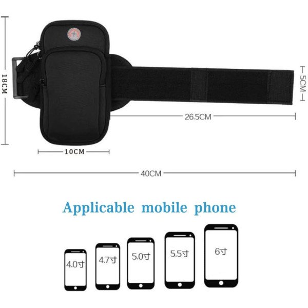 ECVV Waterproof Sports/Gym Phone Arm Bag 