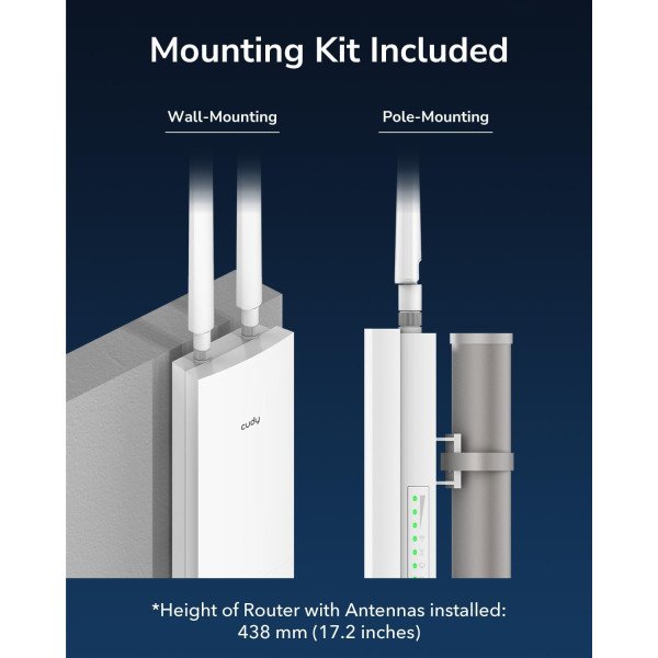 Cudy AP1300-Outdoor AC1200 Gigabit Wireless Access Point