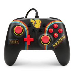 PowerA Enhanced Wired Controller for Nintendo Switch - Pokémon: Pikachu Arcade