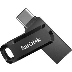 SanDisk 512GB Ultra Drive Dual Go USB Type-C Flash Drive, Black 