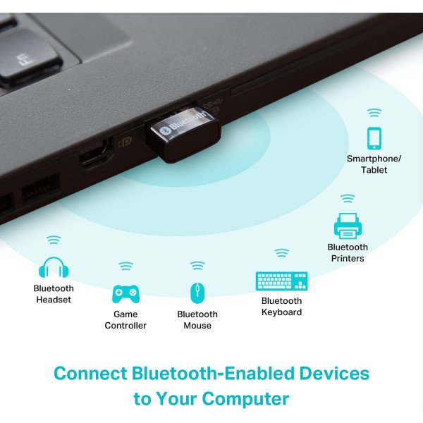 TP-Link UB500 Bluetooth 5.0 Nano USB Adapter Dongle for PC