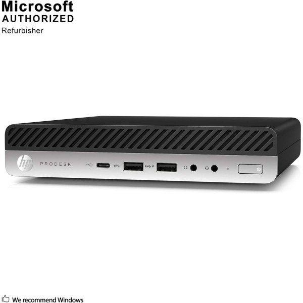 HP ProDesk 600 G3 Mini PC Desktop Intel Core i5-6500T 8GB RAM 256GB SSD - Refurbished