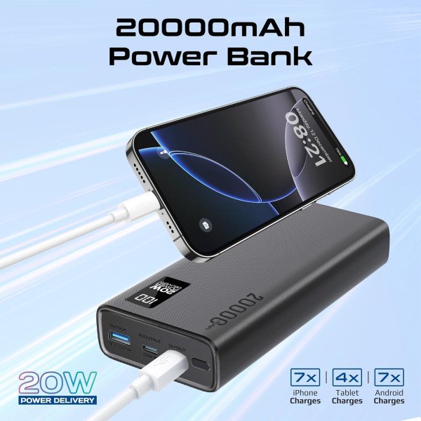 Promate PowerGear-Pro 8 in 1 Portable Travel Charging Kit