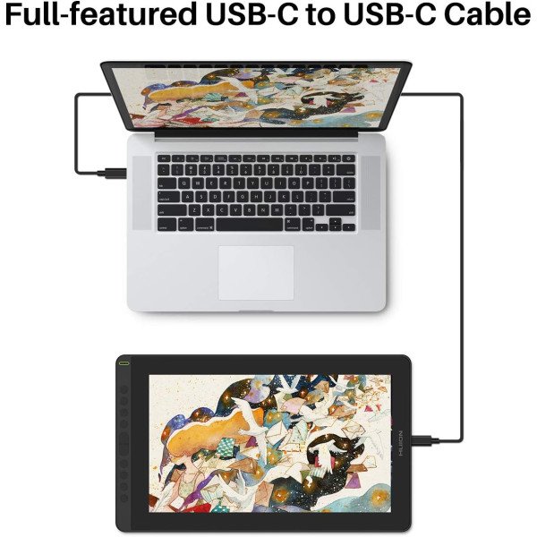 Huion Kamvas 16 Graphics Drawing Tablet Pen Display