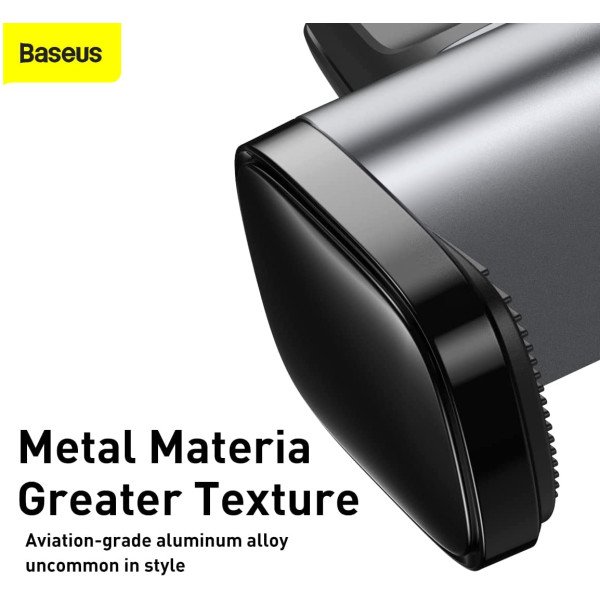 Baseus Steel Cannon Air Outlet Car Mount Black